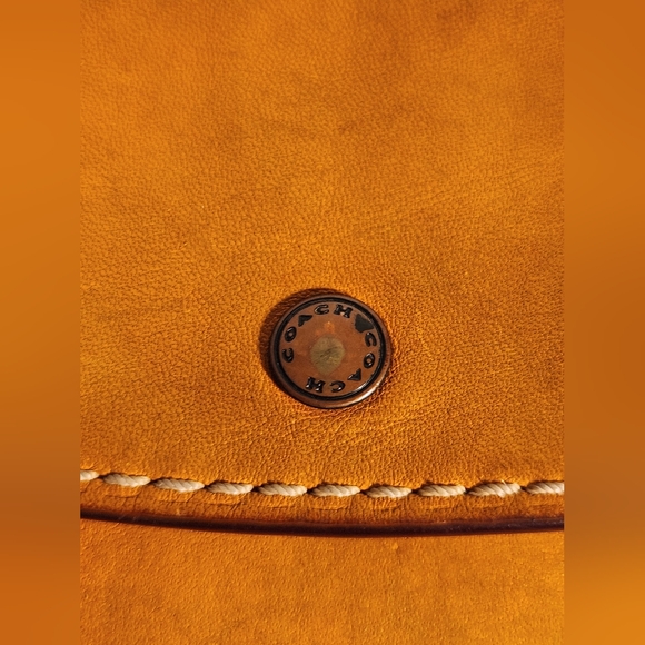 Coach 1941 Mustard Crossbody Bag with Chain Strap - Picture 4 of 14